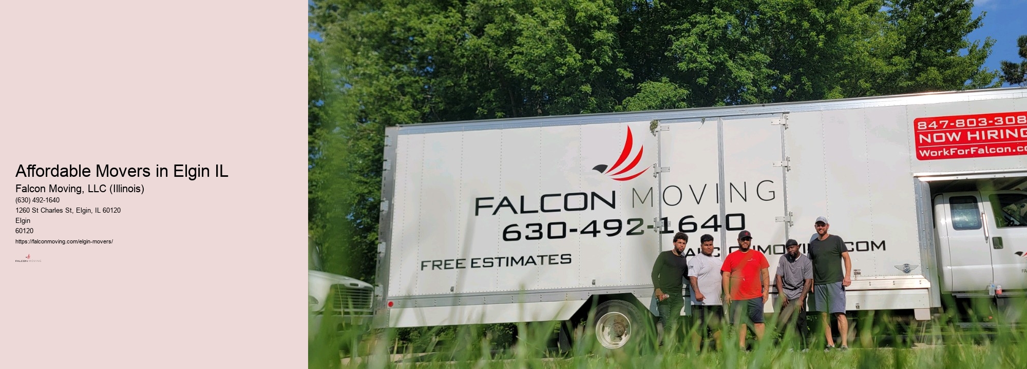 Affordable Movers in Elgin IL